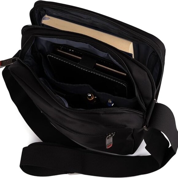 Men's Handbag Crossbody Bag for Men Shoulder Bag Mens Work Bag Man Purse - Picture 4 of 7